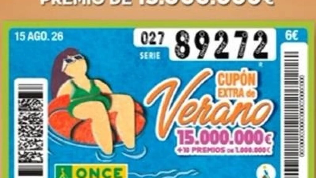 El Extra de Verano de la ONCE deja 15 millones de euros en Granada y más de un millón en Madrid, Sevilla, Cádiz y Sitges