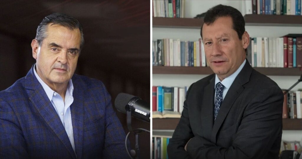 El periodista Rafael Poveda se la juega duro con su defensa con un peso pesado