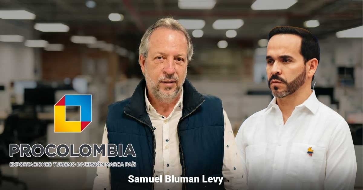 El poderoso empresario textilero paisa Samuel Bluman se estrena como funcionario público a la cabeza de Procolombia El poderoso empresario textilero paisa Samuel Bluman se estrena como funcionario público a la cabeza de Procolombia