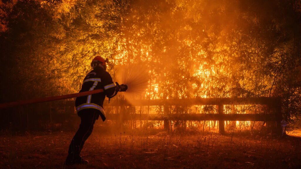 El sur y el centro de Europa luchan contra los incendios forestales en un verano especialmente seco El sur y el centro de Europa luchan contra los incendios forestales en un verano especialmente seco