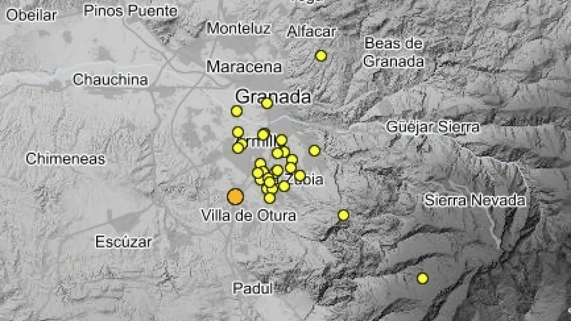 Granada supera los 50 terremotos este sábado, dos semanas después del inicio de la serie sísmica Granada supera los 50 terremotos este sábado, dos semanas después del inicio de la serie sísmica