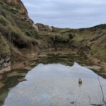Herida una mujer tras sufrir una caída en el acantilado de La Atalaya en Ribadesella