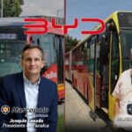 Los chinos en asocio con fabricantes de carrocerías caleños y brasileños hicieron 50 buses duales de Transmilenio