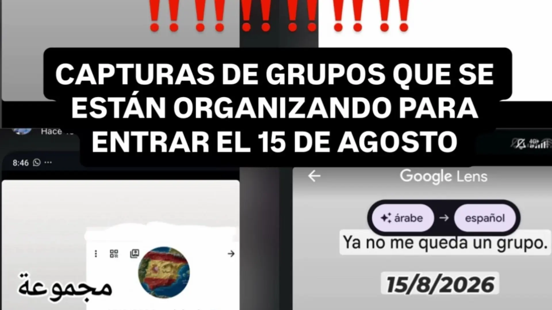 Los mensajes en redes que ya están convocando una nueva entrada masiva en Ceuta el día 15: «Nos vemos allí todos» Los mensajes en redes que ya están convocando una nueva entrada masiva en Ceuta el día 15: «Nos vemos allí todos»