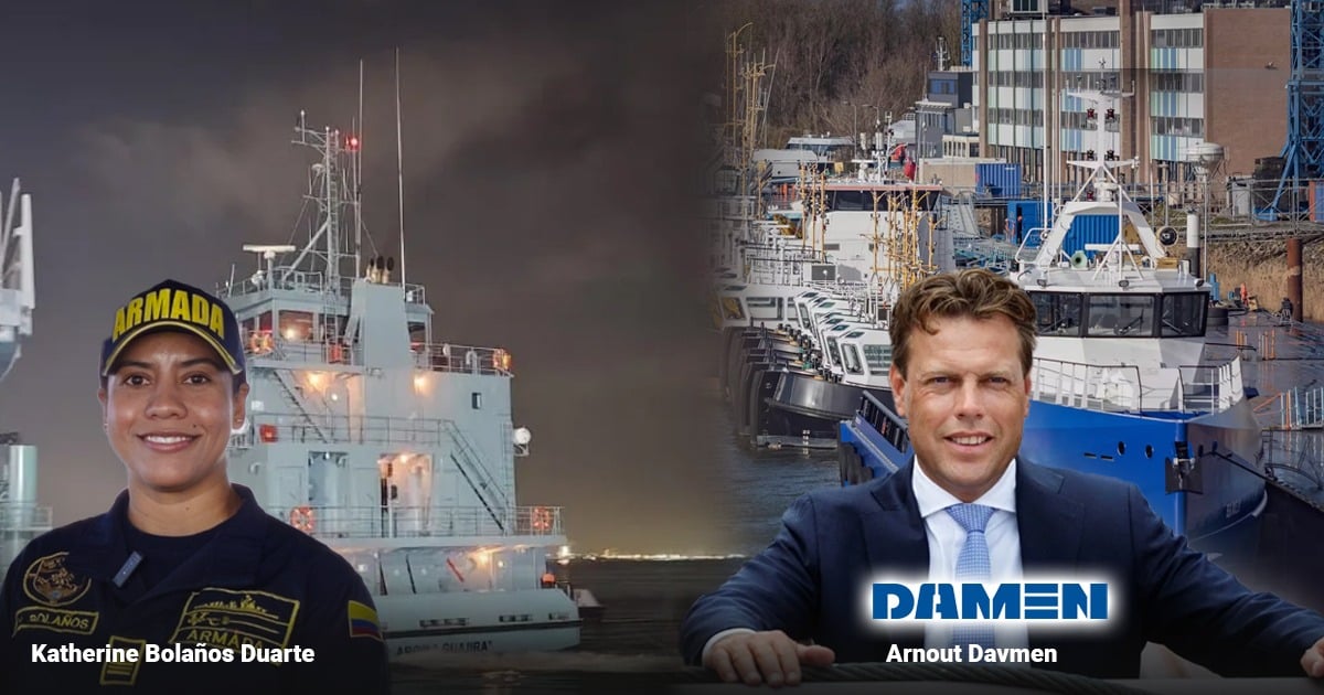Marinos holandeses construyeron el gran buque que traerá de Miami 400 toneladas de donaciones Marinos holandeses construyeron el gran buque que traerá de Miami 400 toneladas de donaciones