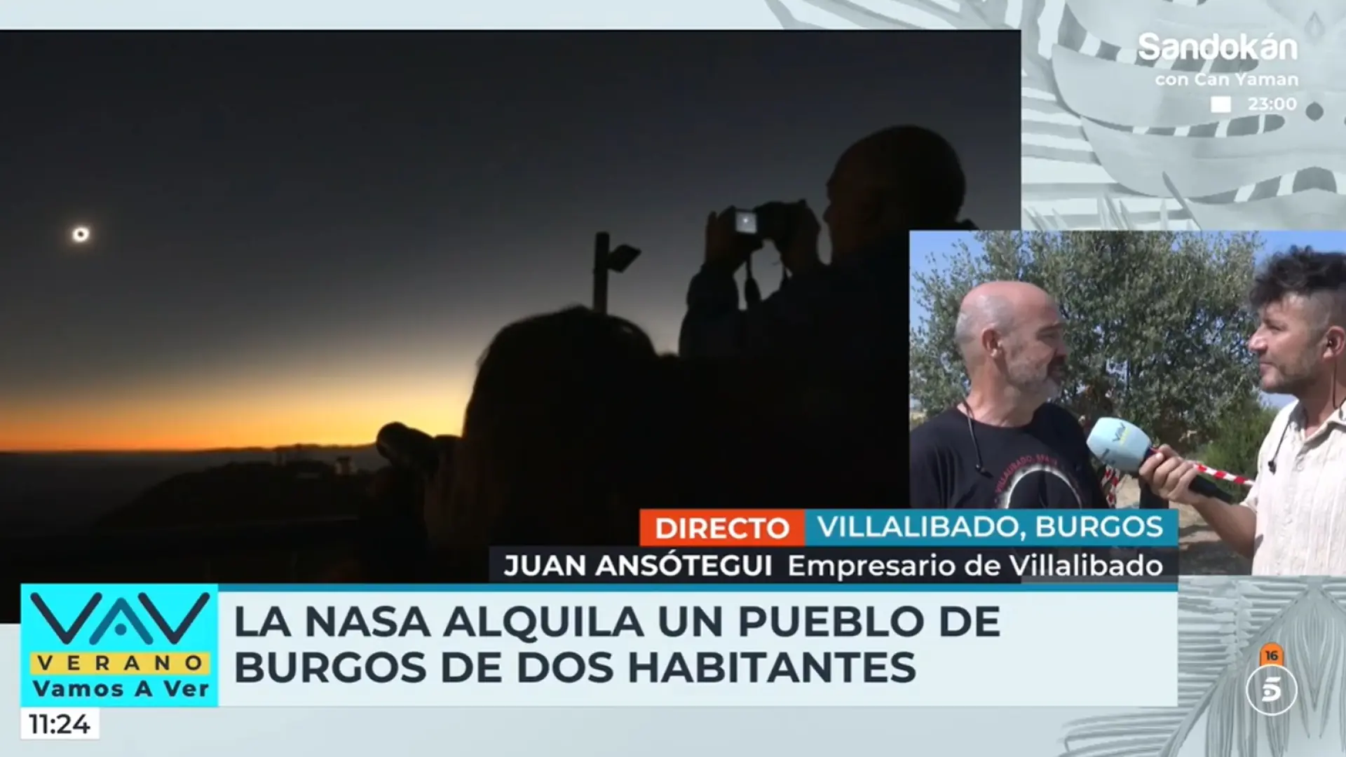 «No daba crédito a que venían aquí»