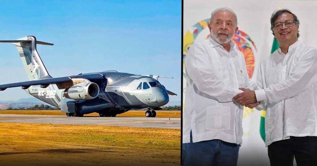 Petro le cumplió a Lula Da Silva y aceleró la compra de dos Embraer KC – 390 Milennium por 366 millones de dólares