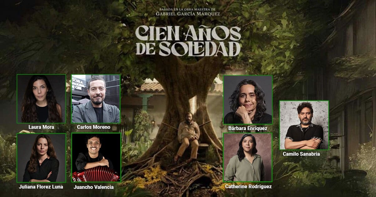 Siete talentosos colombianos que no aparecen en la pantalla están detrás del éxito de Cien años soledad de Netflix Siete talentosos colombianos que no aparecen en la pantalla están detrás del éxito de Cien años soledad de Netflix