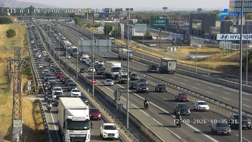 «Ya van tarde, pueden parar el coche y disfrutarlo desde otro sitio»