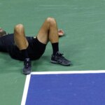 es su primera derrota en la ronda inicial de un grande desde 2006 es su primera derrota en la ronda inicial de un grande desde 2006