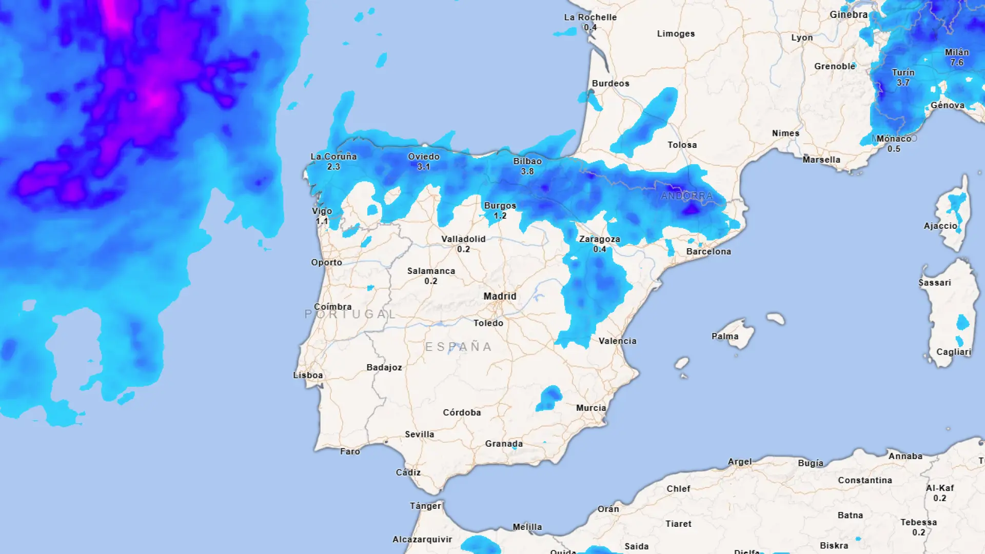 esta es la previsión en cada Comunidad