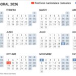 estos son todos los festivos y puentes que quedan hasta Navidad