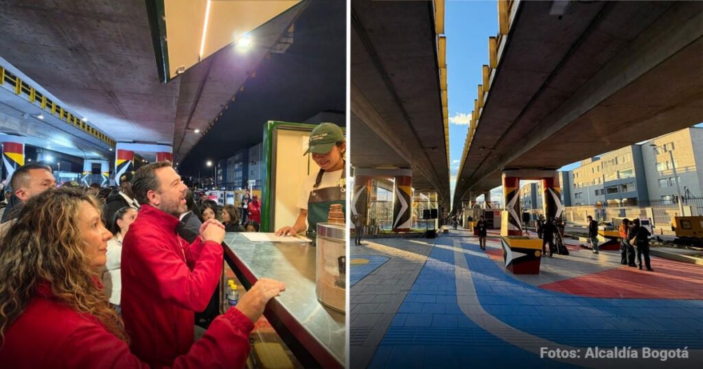 Así es la cancha de Padel y los restaurantes que pusieron bajo el puente de la 63 Así es la cancha de Padel y los restaurantes que pusieron bajo el puente de la 63