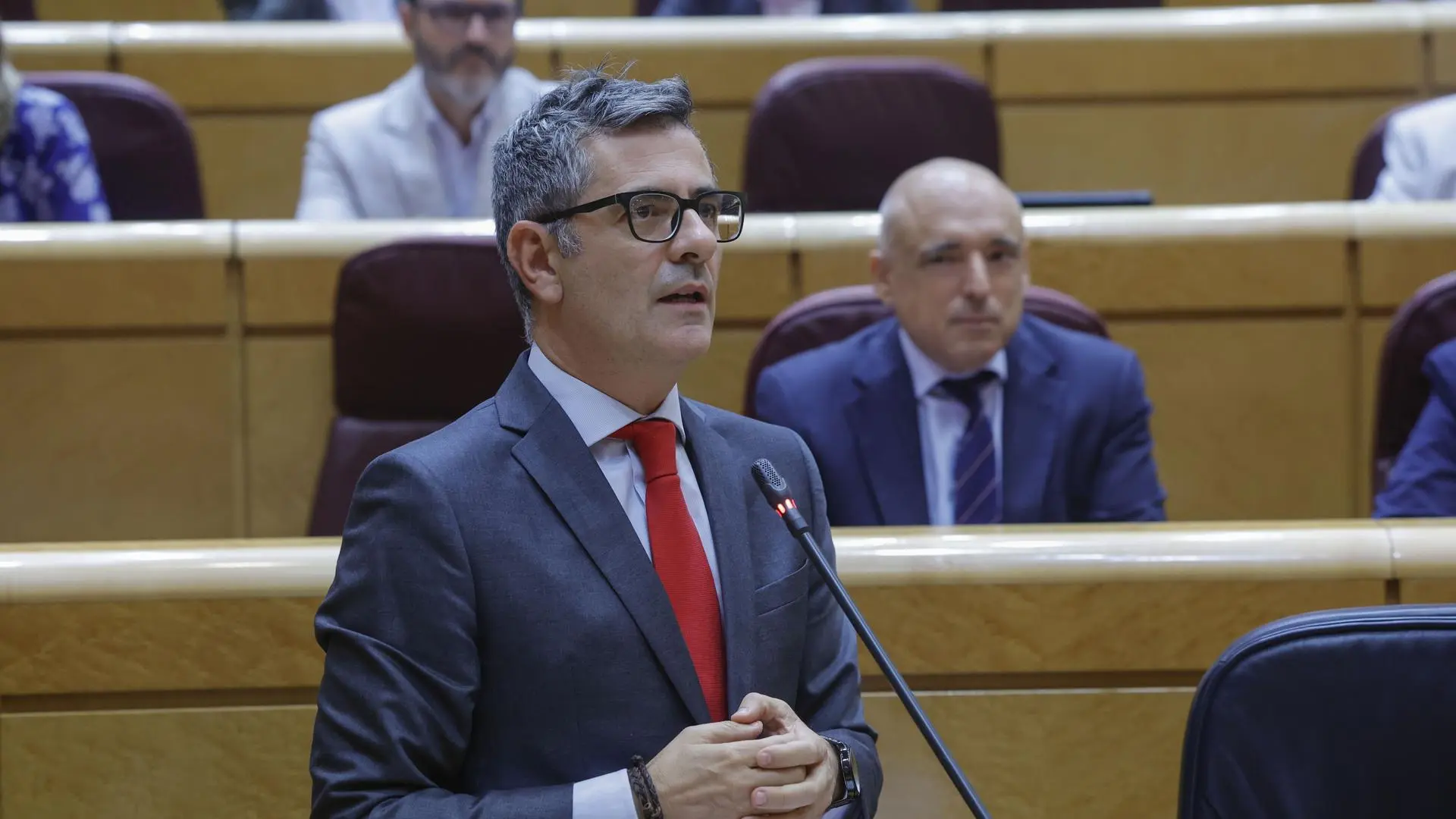 Bolaños acusa al Supremo de «alterar» el censo electoral con su decisión sobre la ‘ley de nietos’ y le exige resolverla antes de 2027 Bolaños acusa al Supremo de «alterar» el censo electoral con su decisión sobre la ‘ley de nietos’ y le exige resolverla antes de 2027