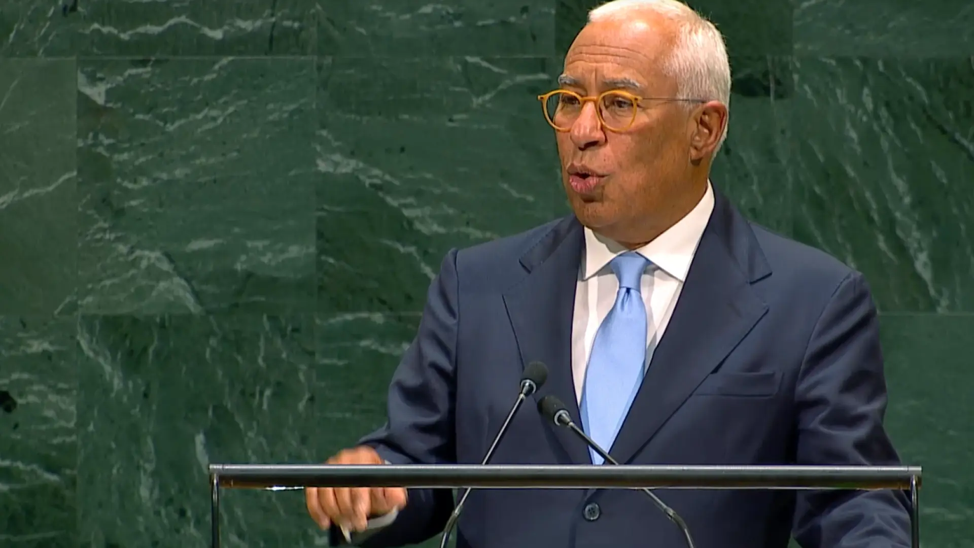 Costa insiste en que "ningún país por sí solo" puede lograr la paz y avisa: "La IA no debe controlar la humanidad" Costa insiste en que "ningún país por sí solo" puede lograr la paz y avisa: "La IA no debe controlar la humanidad"