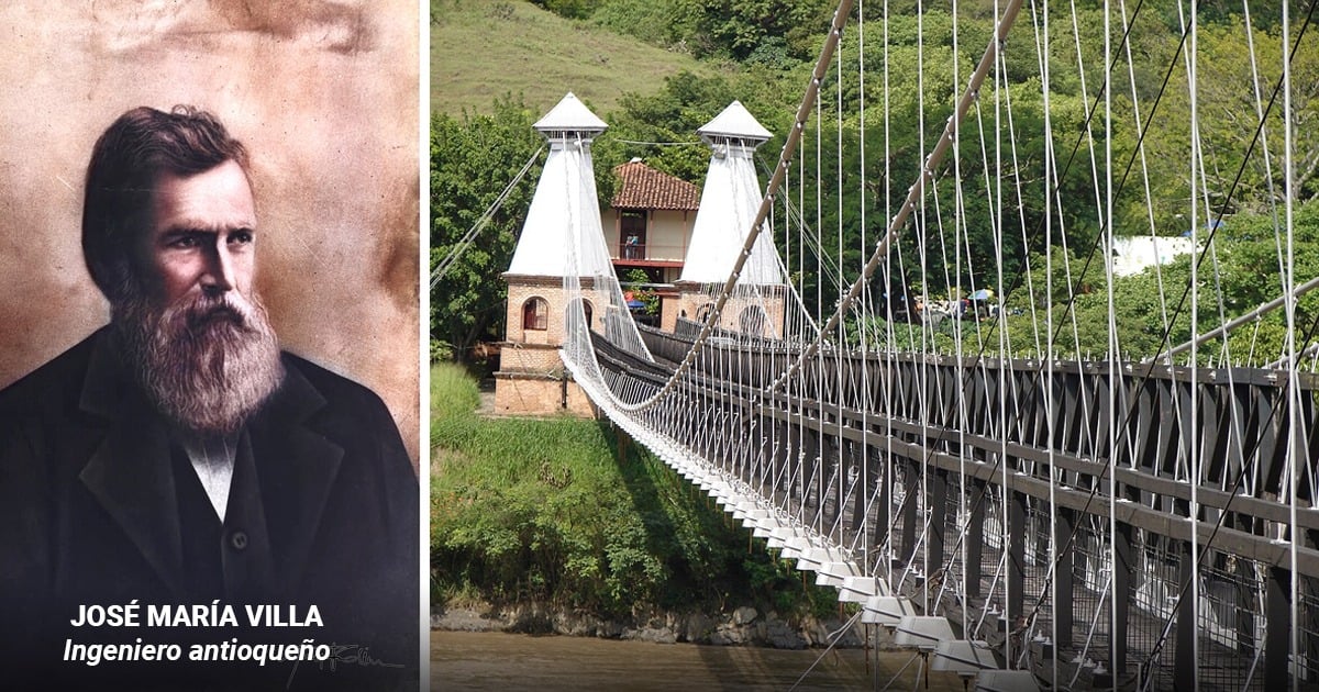 El ingeniero paisa que tendió el puente de Occidente, después de haber aprendido en el de Brooklyn, en NY