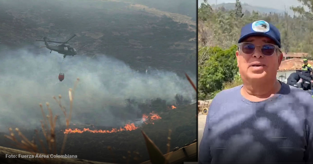 El lujoso hotel en Villa de Leyva que sacó sus huéspedes y se convirtió en base de operaciones contra el voraz incendio El lujoso hotel en Villa de Leyva que sacó sus huéspedes y se convirtió en base de operaciones contra el voraz incendio