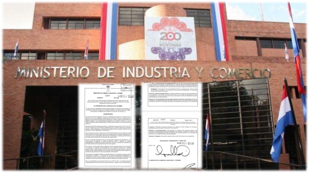 Gobierno termina designaciones hechas durante la administración Petro en juntas de cámaras de comercio
