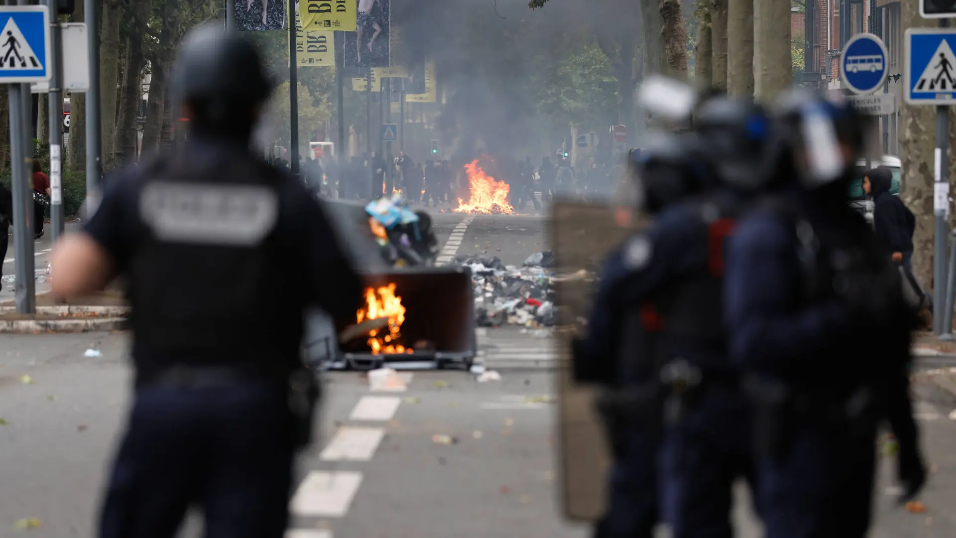 Las protestas en institutos de Francia dejan 625 detenidos y más de 200 heridos Las protestas en institutos de Francia dejan 625 detenidos y más de 200 heridos
