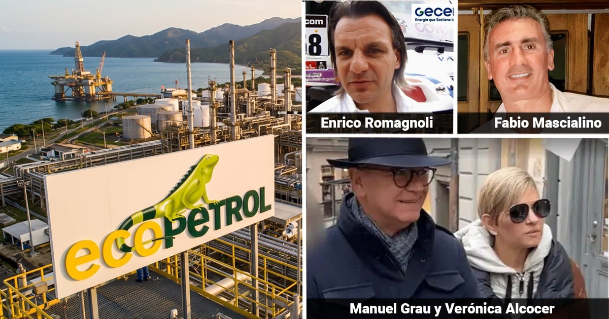 Los 2 italianos que junto al español amigo de Petro y Verónica Alcocer aparecen en el escándalo de Ecopetrol Los 2 italianos que junto al español amigo de Petro y Verónica Alcocer aparecen en el escándalo de Ecopetrol
