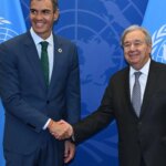 Sánchez abre su agenda en la ONU con Guterres y reivindica el multilateralismo ante la fragmentación global