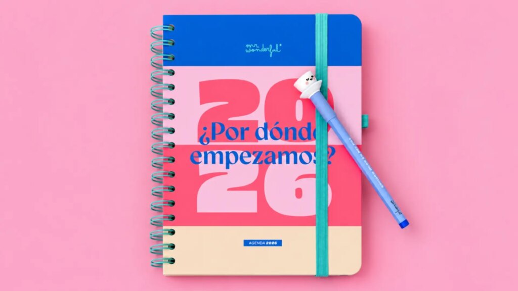 Todo anotado y bajo control en la vuelta a la rutina con la agenda anual de Mr.Wonderful Todo anotado y bajo control en la vuelta a la rutina con la agenda anual de Mr.Wonderful