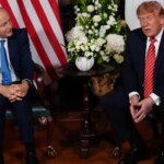 Trump sorprende en Irlanda diciendo que le «encantaría» su unificación y la líder de los ‘tories’ británicos le acusa de generar tensión