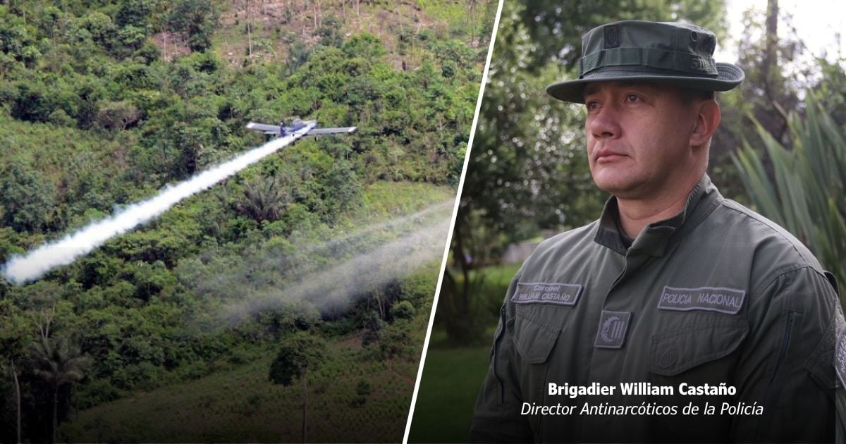Un general ambientalista dirigirá la fumigación de cultivos de coca cuando la justicia de luz verde Un general ambientalista dirigirá la fumigación de cultivos de coca cuando la justicia de luz verde