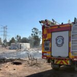 Un muerto y una veintena de chabolas afectadas por un incendio en Palos de la Frontera