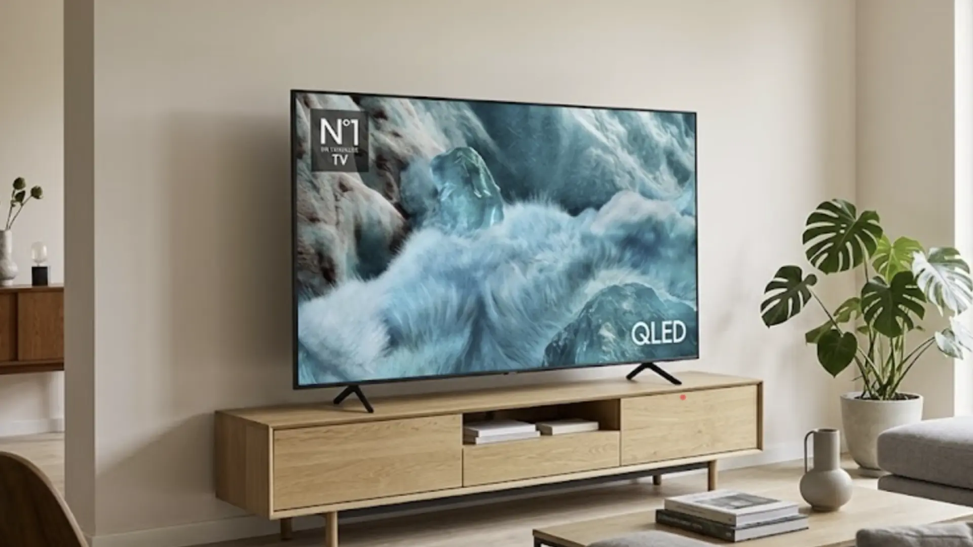 una QLED gigante rozando los 500 euros una QLED gigante rozando los 500 euros