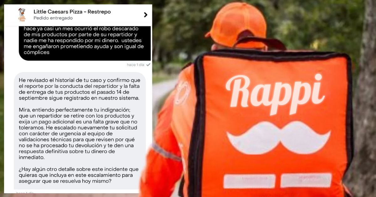 Así es como Rappi se queda con la plata, sus repartidores con la comida y el cliente con nada Así es como Rappi se queda con la plata, sus repartidores con la comida y el cliente con nada
