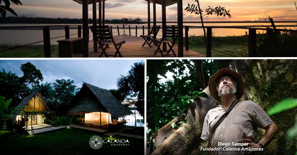 El hotel de lujo que el pintor Diego Samper levantó en la selva del Amazonas desde hace 40 años El hotel de lujo que el pintor Diego Samper levantó en la selva del Amazonas desde hace 40 años