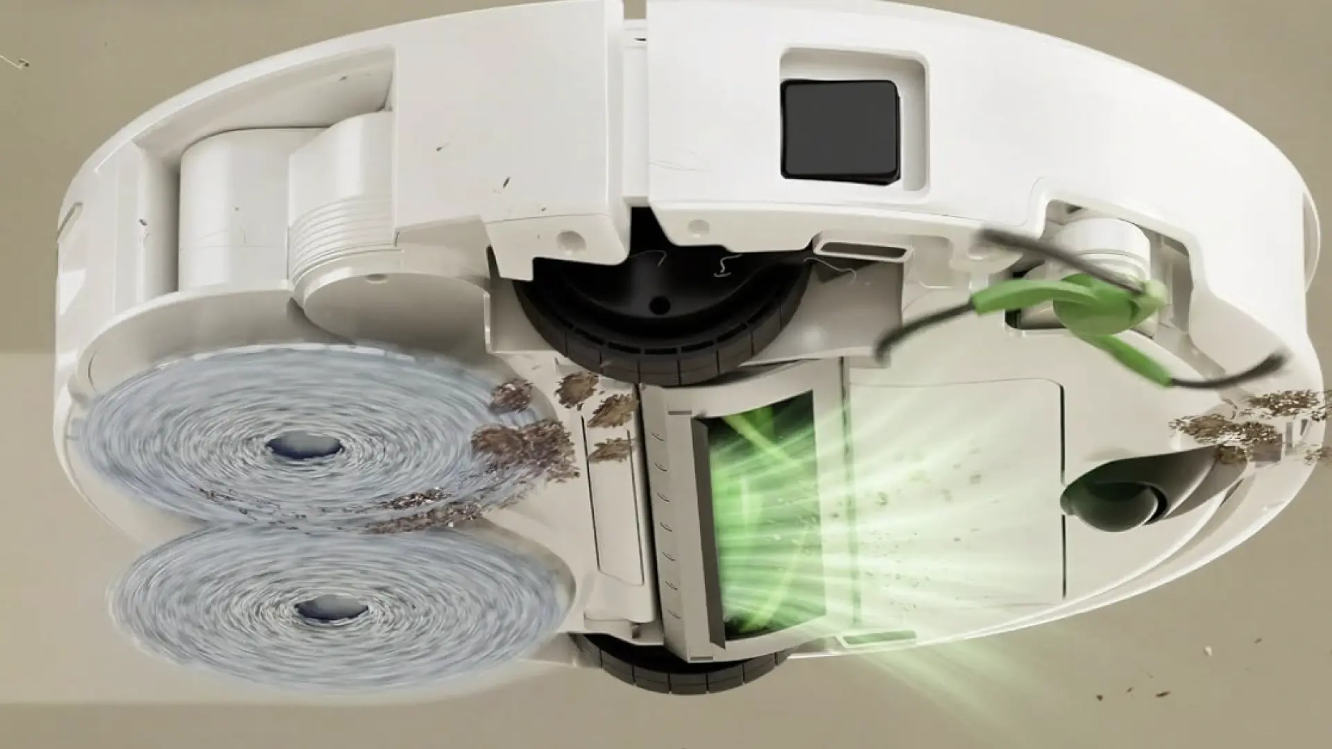 Esta Roomba aspira, friega y mejor aún: cuando termina limpia y seca sus propias mopas Esta Roomba aspira, friega y mejor aún: cuando termina limpia y seca sus propias mopas