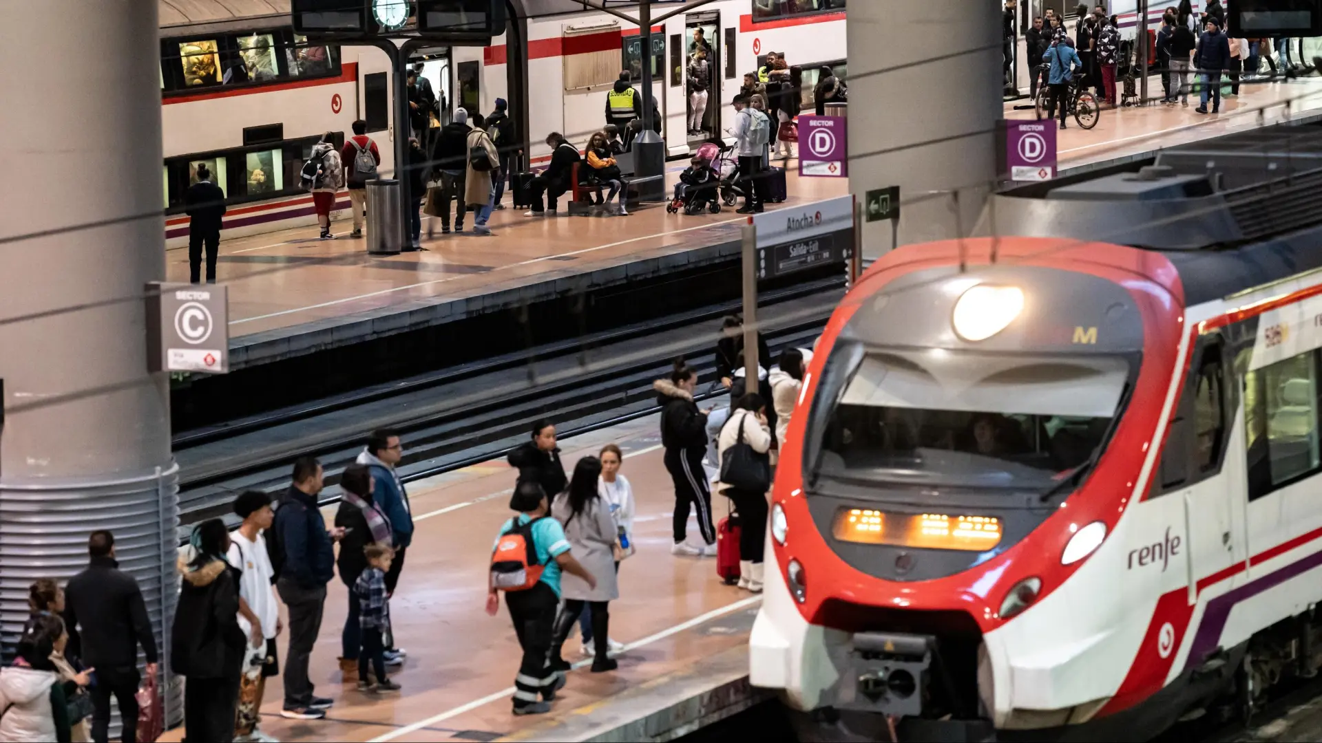 La C-5 de Cercanías Madrid finaliza en Atocha las mañanas de este fin de semana por obras
