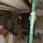 Una cueva que no se conocía, posible origen del derrumbe del bar en La Rioja